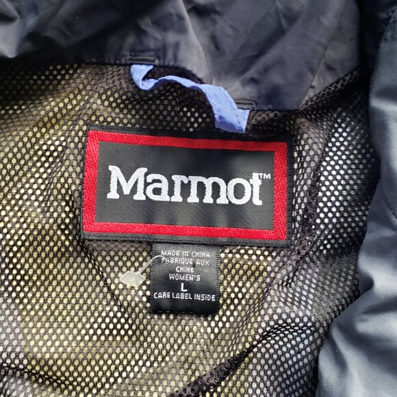 SOLD 💖 Marmot Women's GORE TEX Snow Ski Jacket  Large Blue - Picture 5 of 14